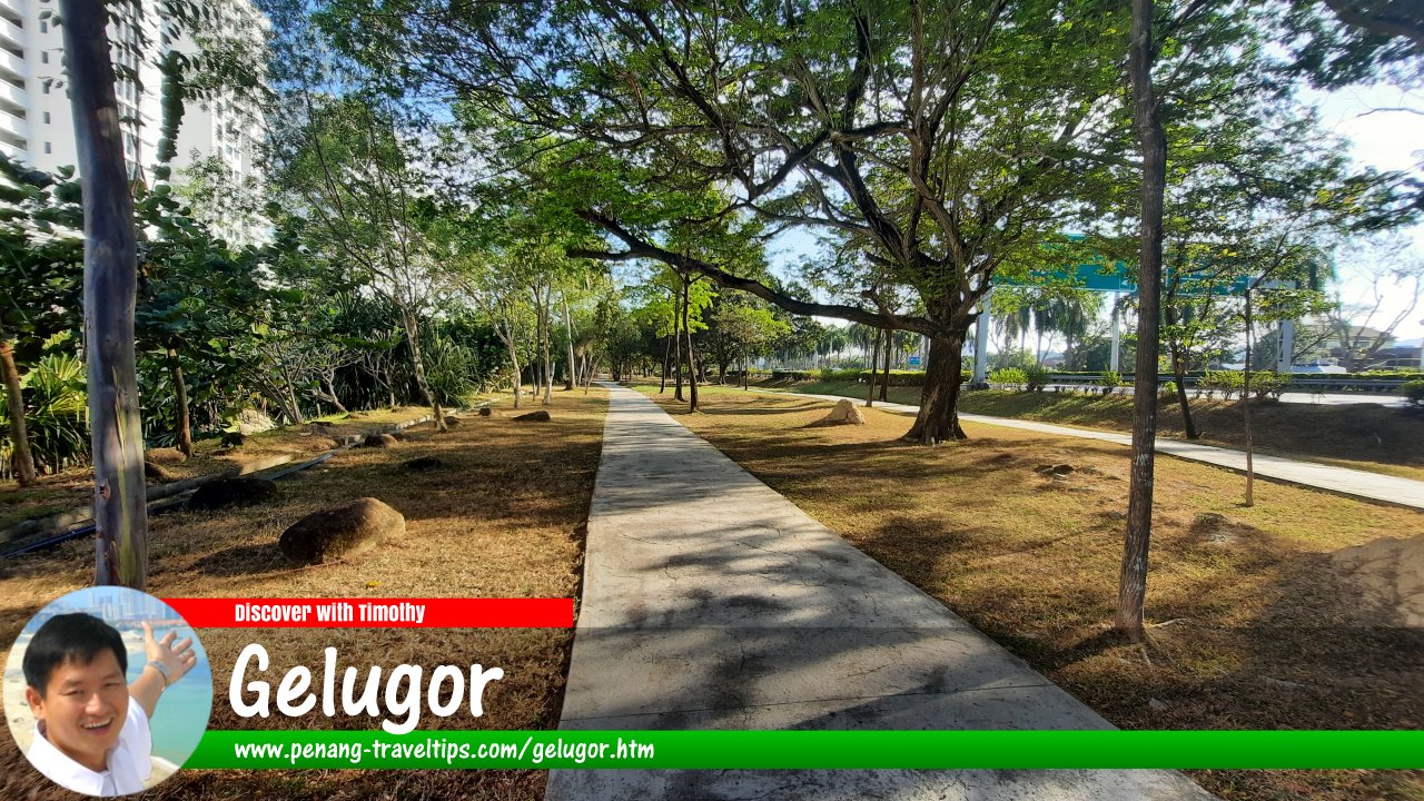 The Light Linear Park in Gelugor, Penang