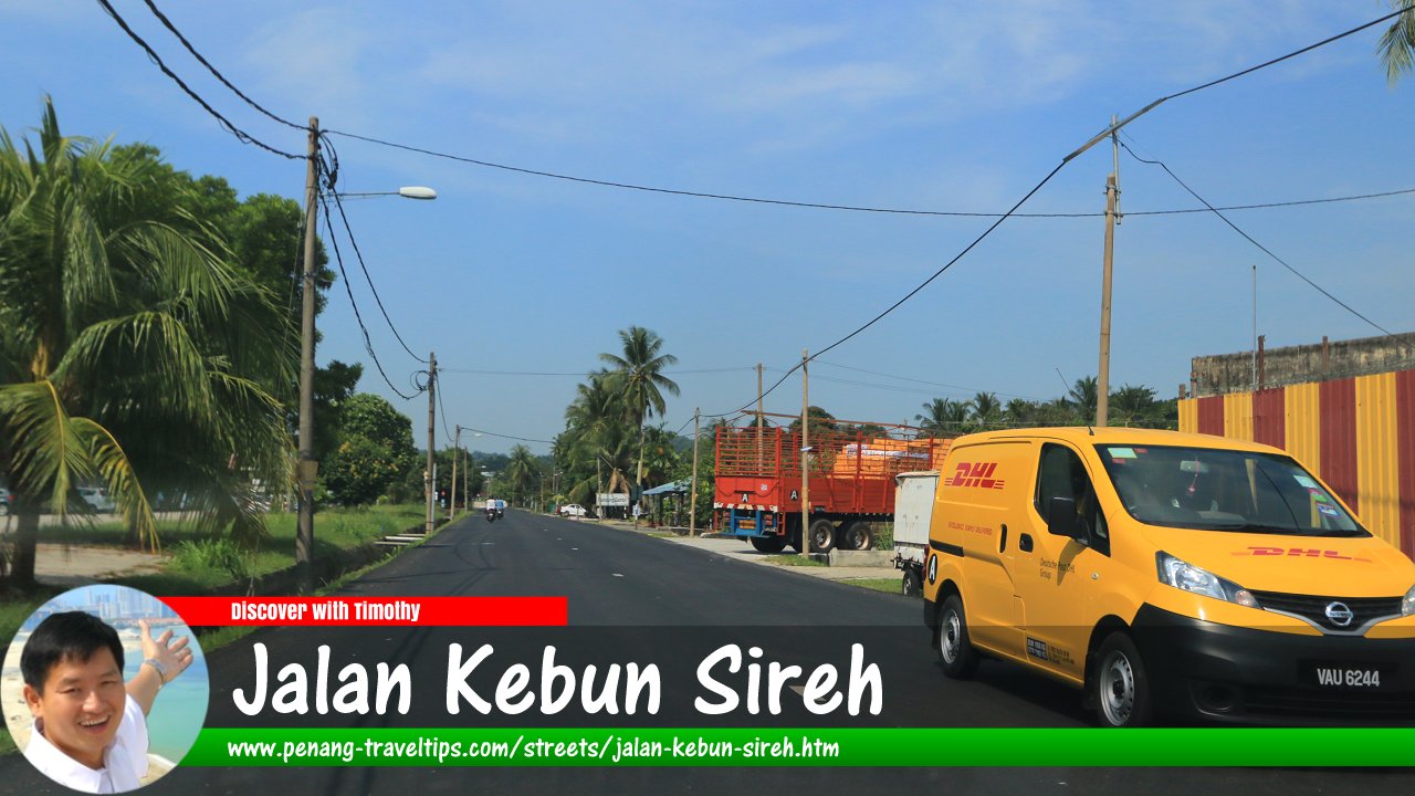 Jalan Kebun Sireh, Bukit Mertajam