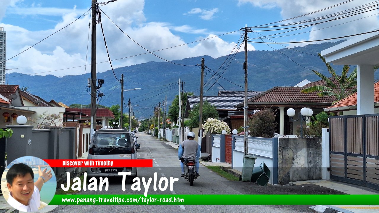 Jalan Taylor, George Town, Penang