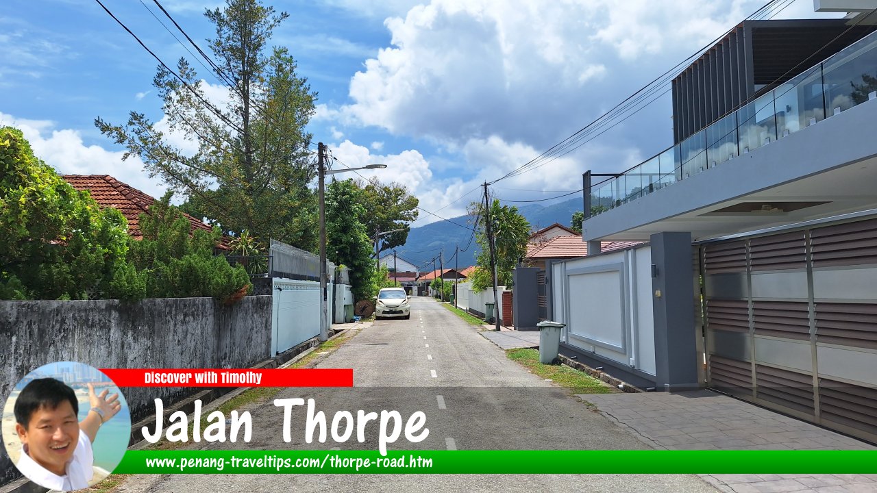 Jalan Thorpe, George Town, Penang