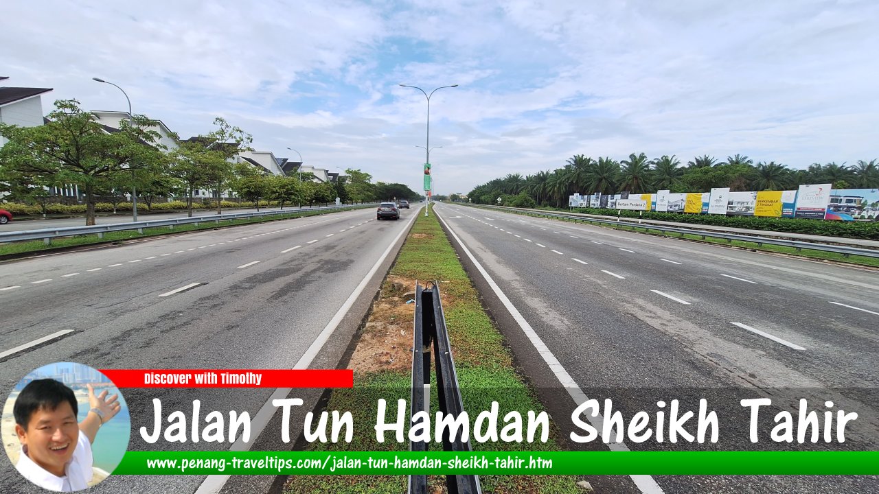 Jalan Tun Hamdan Sheikh Tahir, Kepala Batas