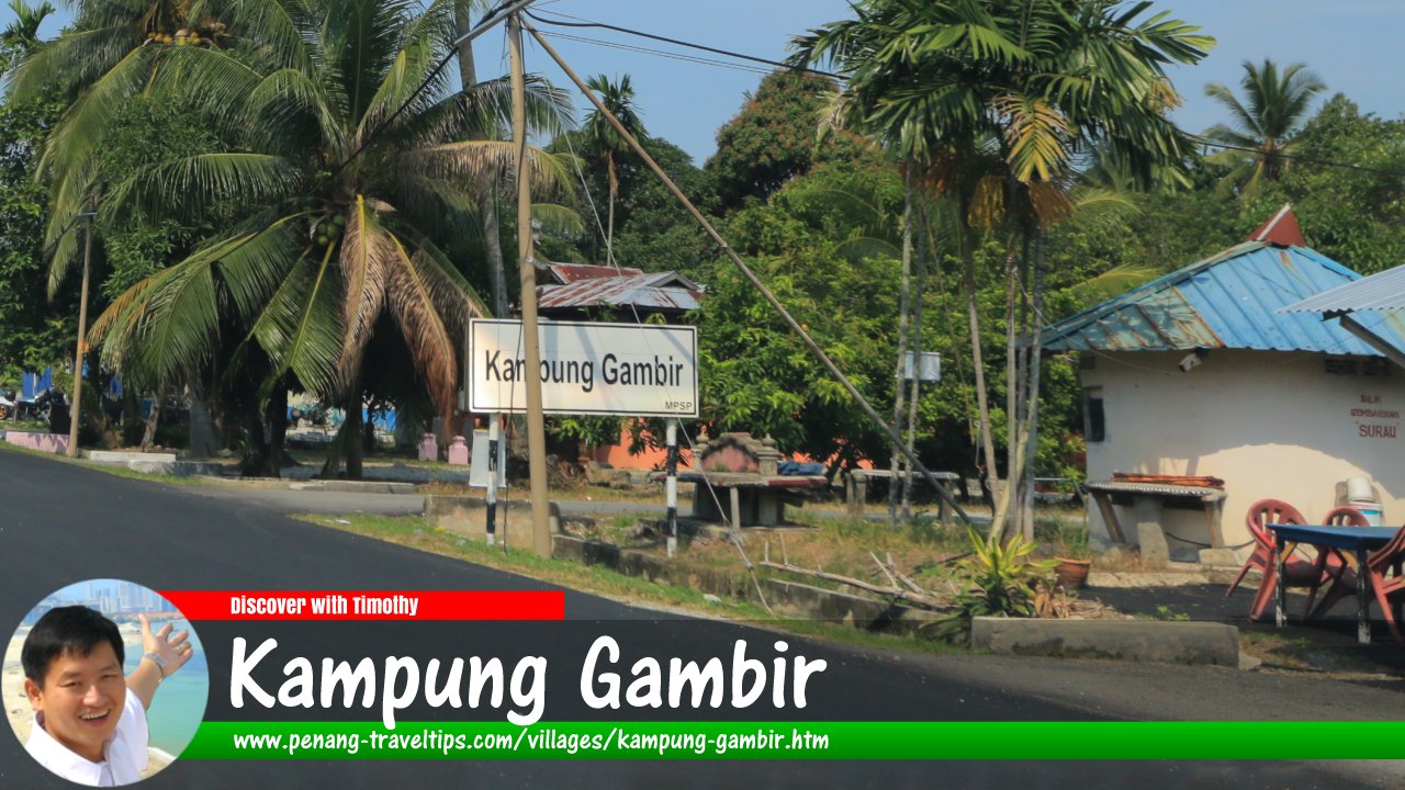 Kampung Gambir, Bukit Mertajam