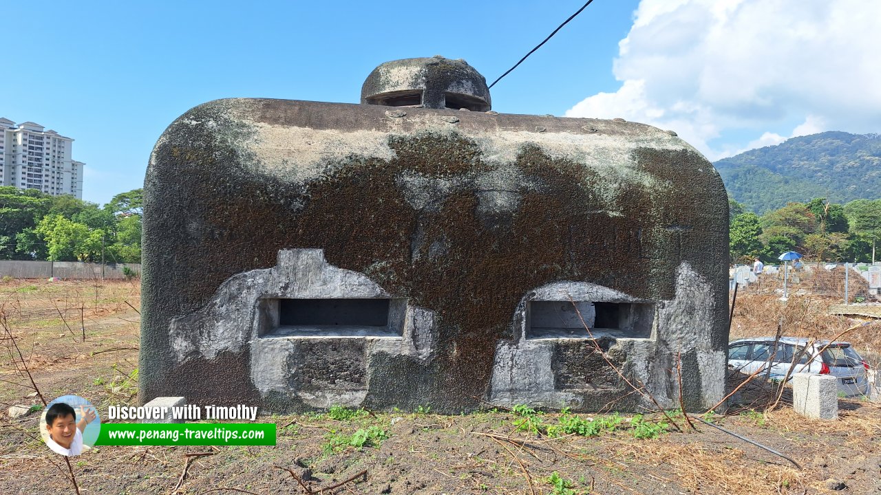 Pillbox C, Mount Erskine Cemetery