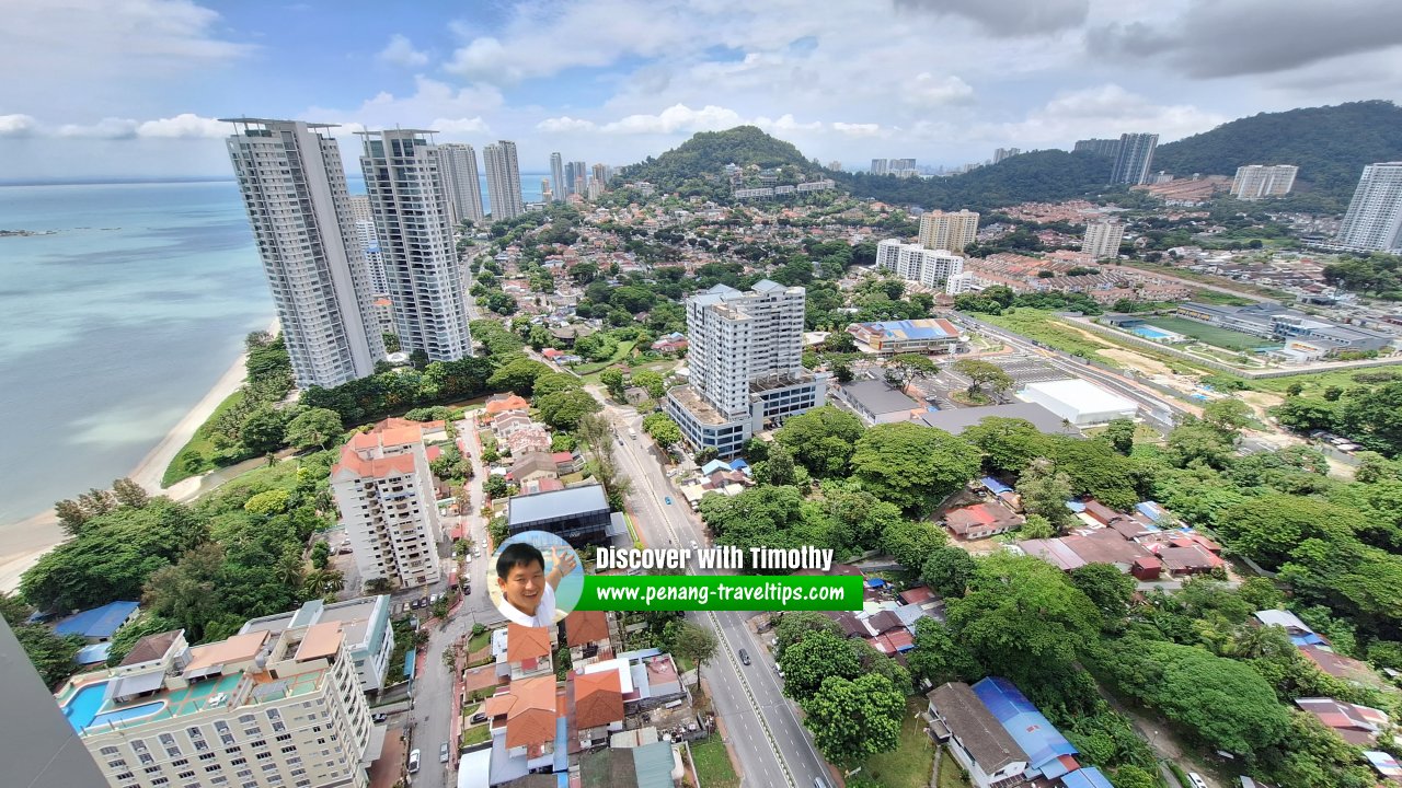 View of Tanjong Bungah from Harmony Residence