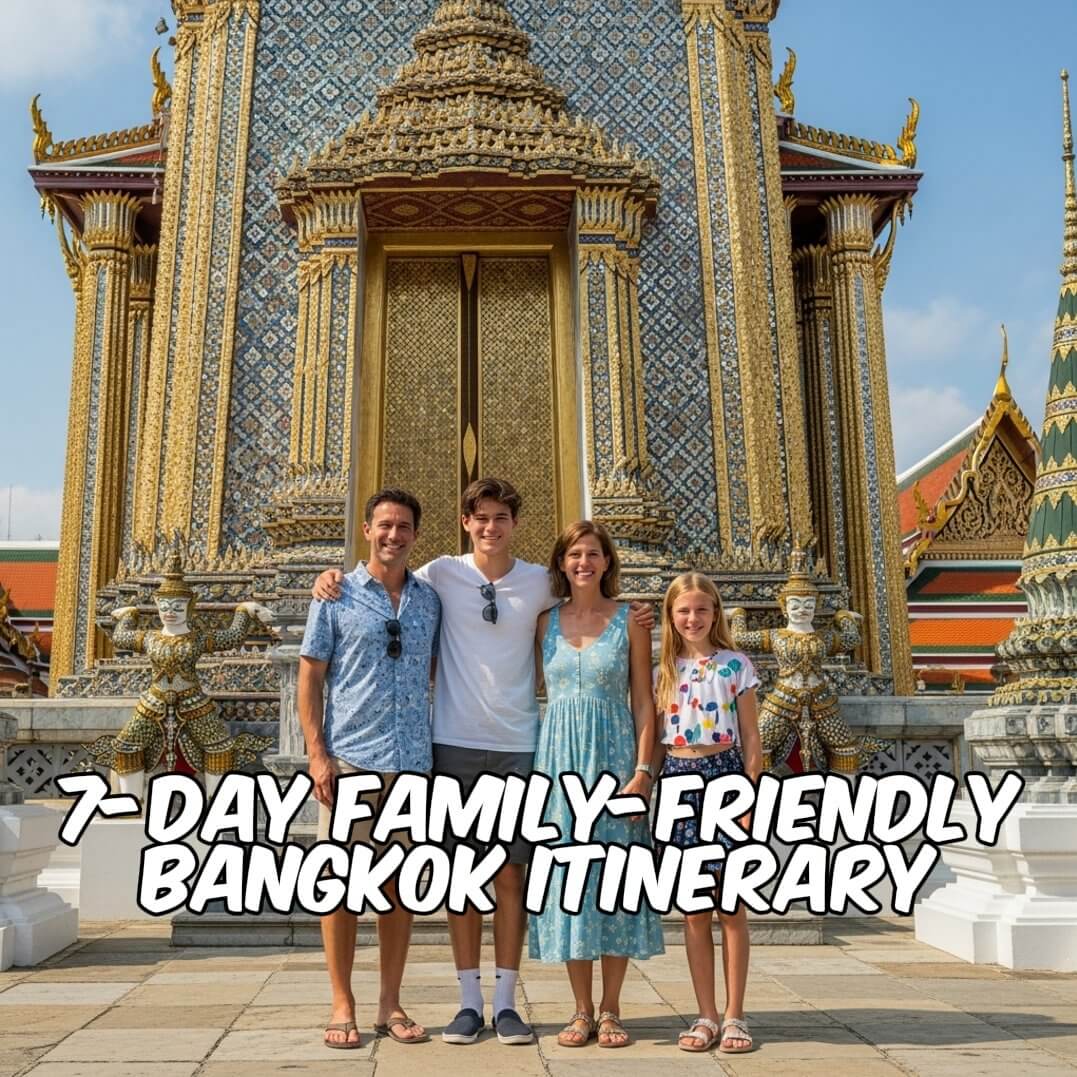 7-Day Family-Friendly Bangkok Itinerary