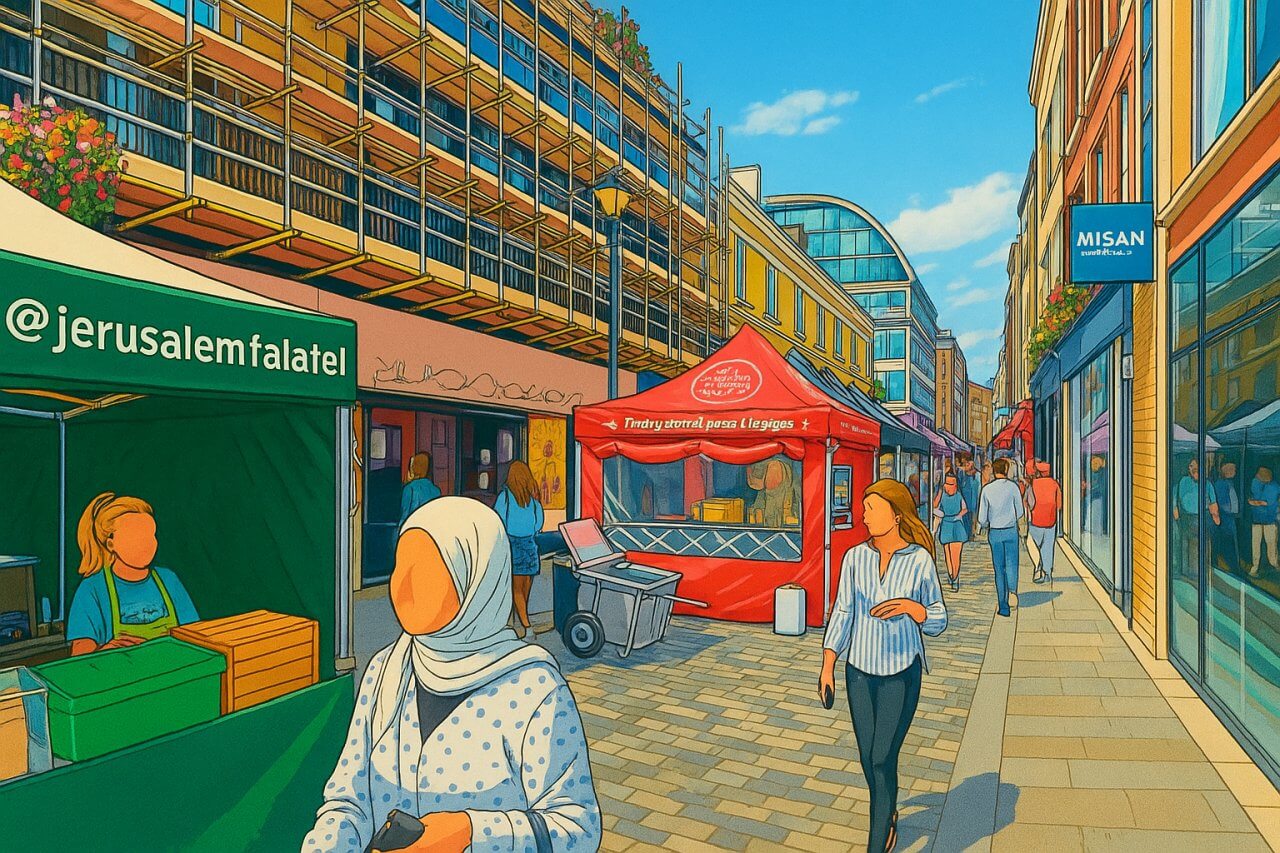 Painting of Berwick Street