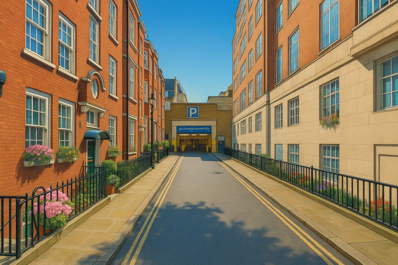 Painting to Carrington Street, London
