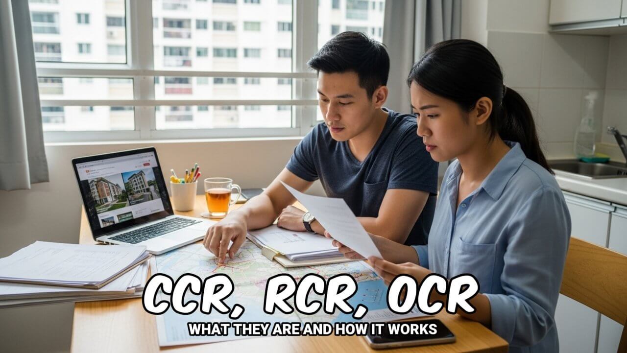 Understanding what is CCR, RCR and OCR in Singapore real estate