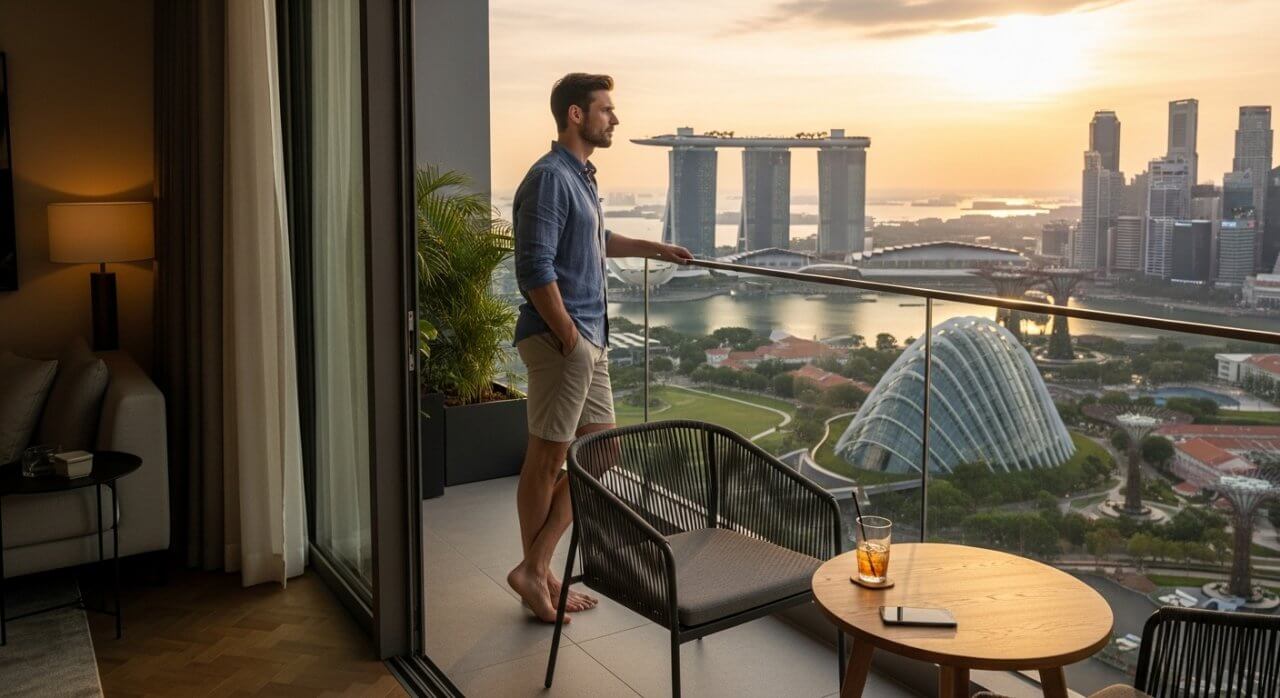 Expat living in a condo in Singapore