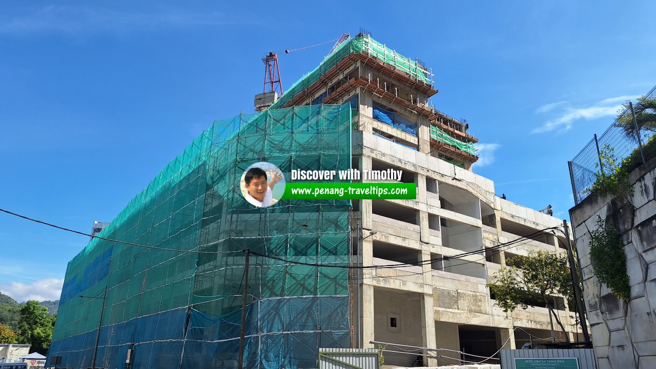 D'Tiara Residence under construction