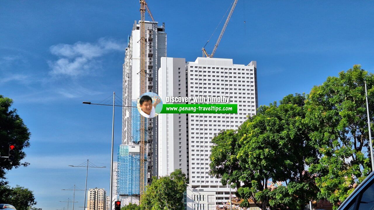 Foreshore Apartment under construction