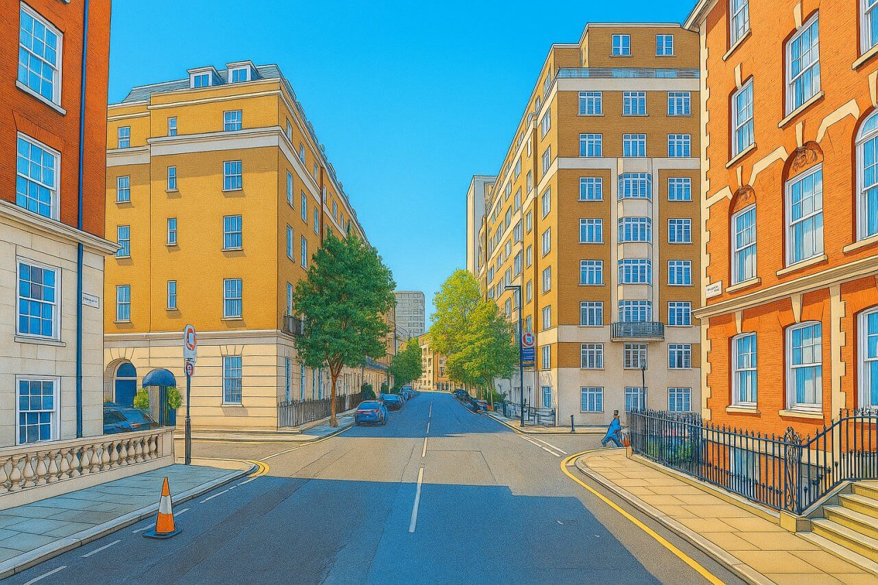Painting of George Street