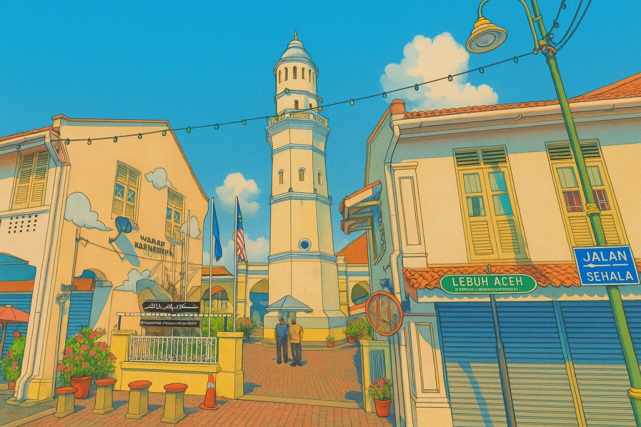 8th Stop: Masjid Melayu Lebuh Acheh