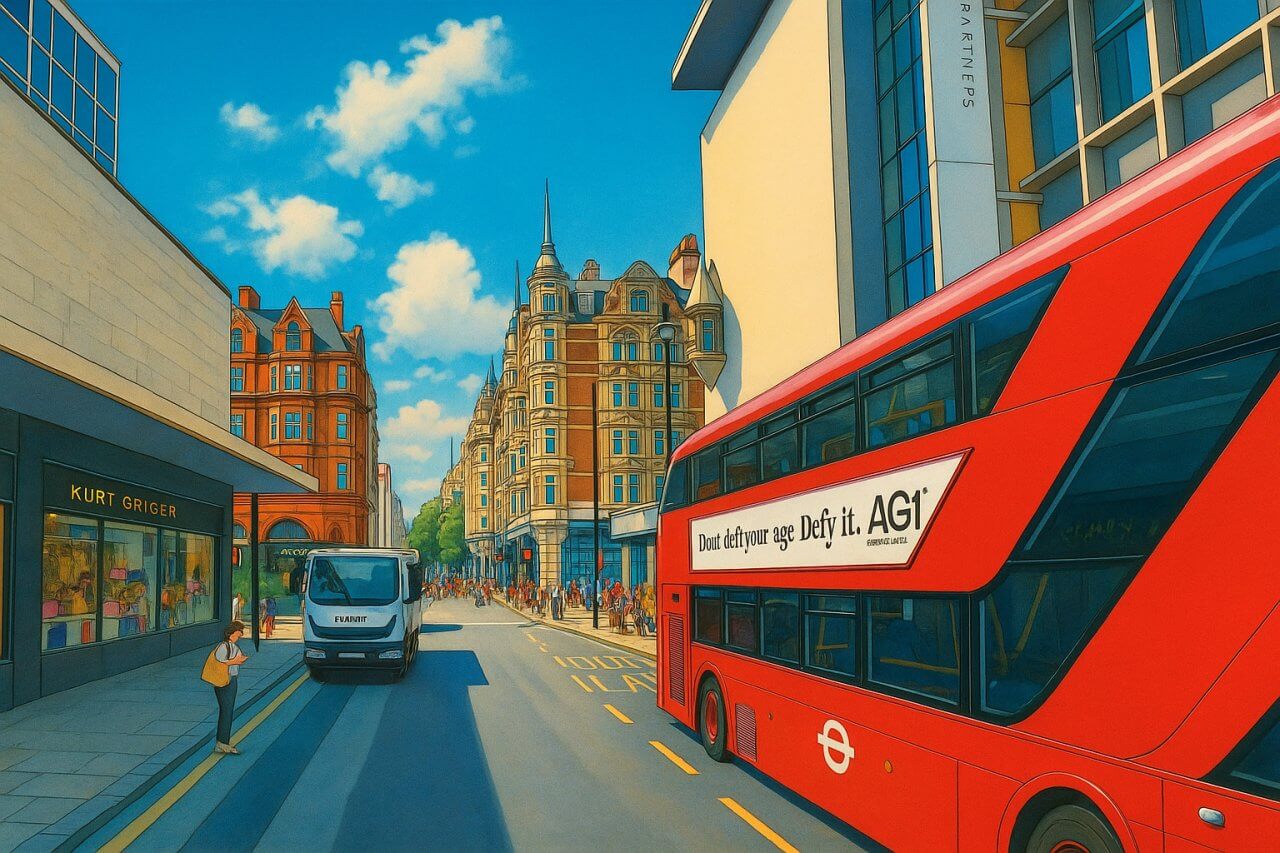 Painting of Holles Street