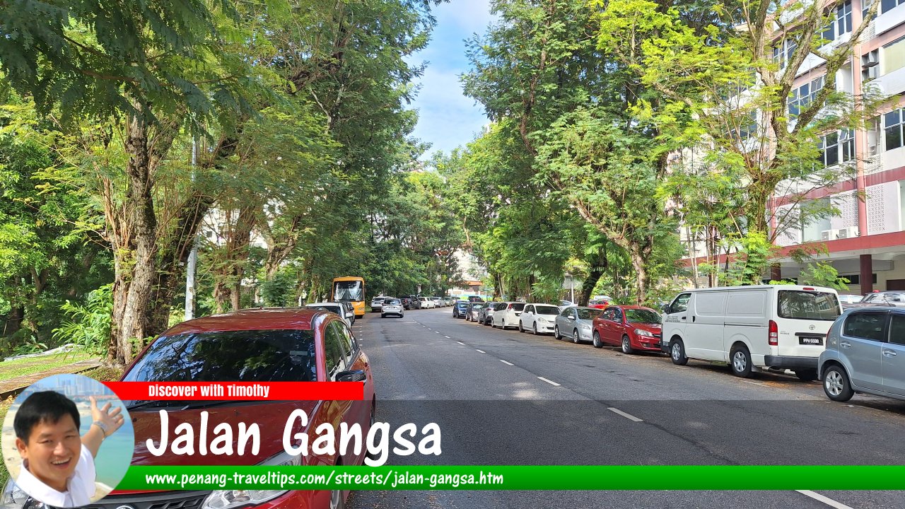 Jalan Gangsa, Penang