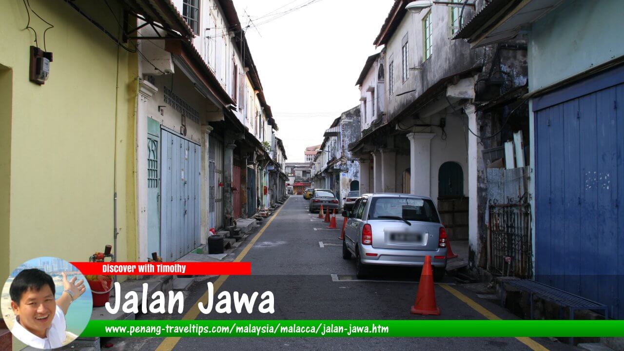 Jalan Jawa, Malacca