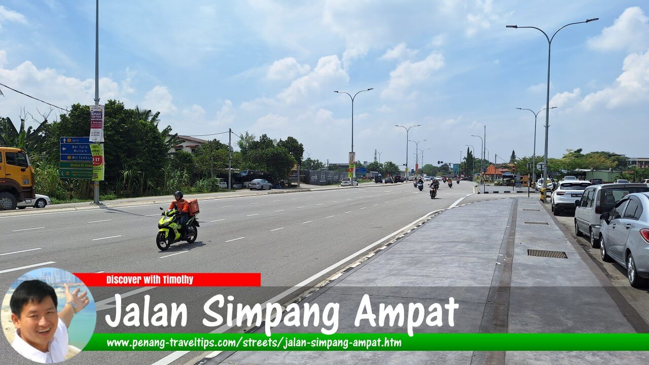 Jalan Simpang Ampat, Seberang Perai