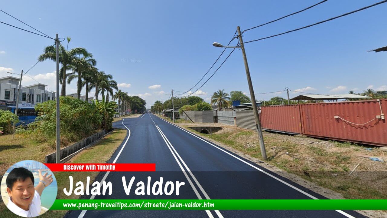 Jalan Valdor, Sungai Jawi