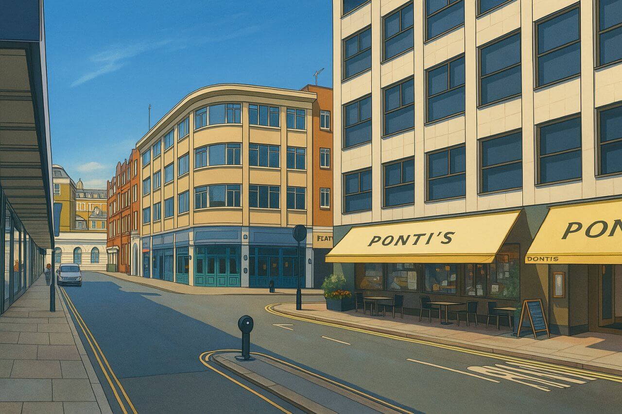 Painting of John Prince's Street