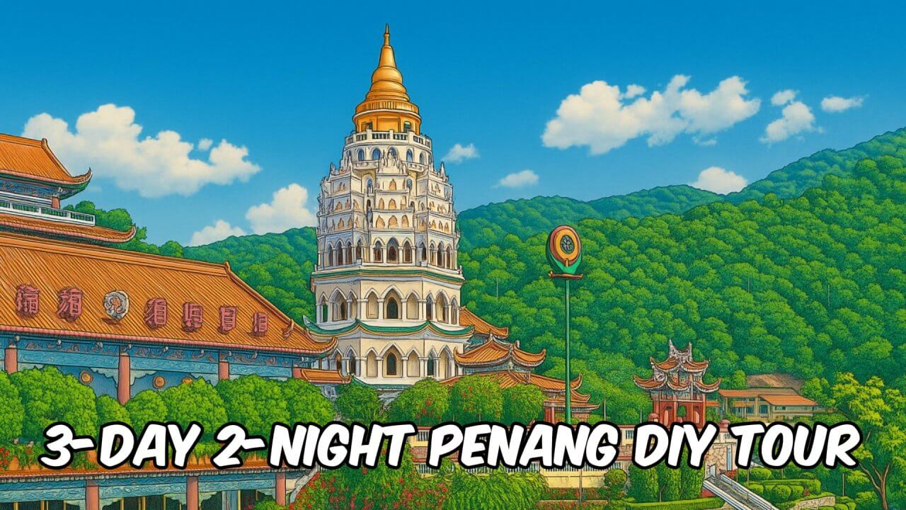 3-Day 2-Night Penang DIY Tour Itinerary