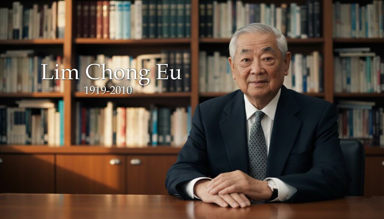 AI-edited image of Tun Dr Lim Chong Eu, SSM, DUPN, DA