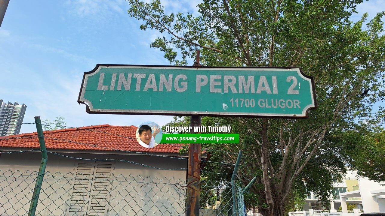 Lintang Permai 2 roadsign