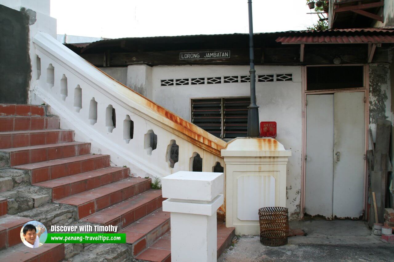 Lorong Jambatan roadsign
