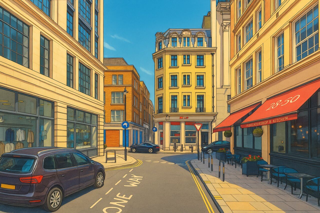 Painting of Market Place