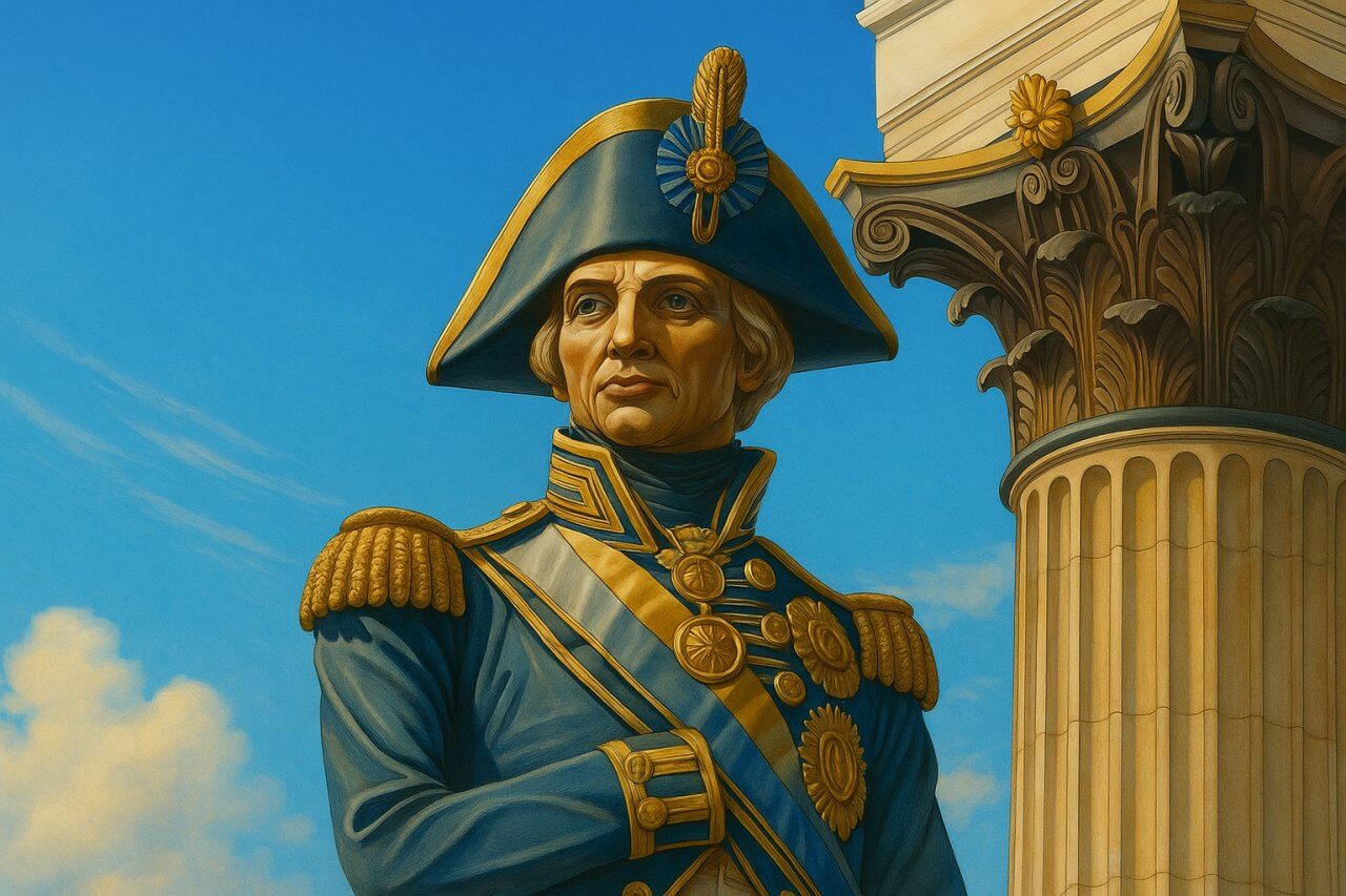 Painting of Nelson's Column