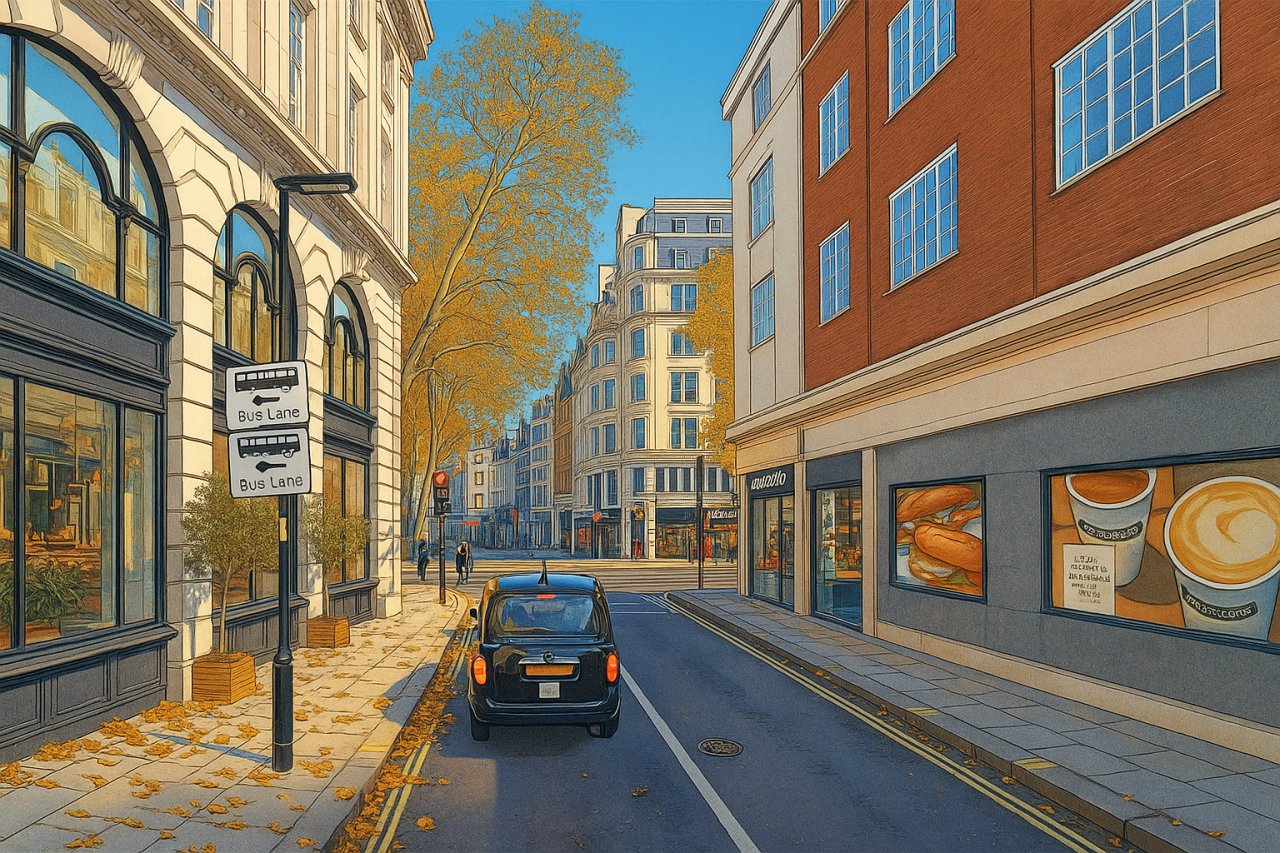 Painting of Remnant Street, London