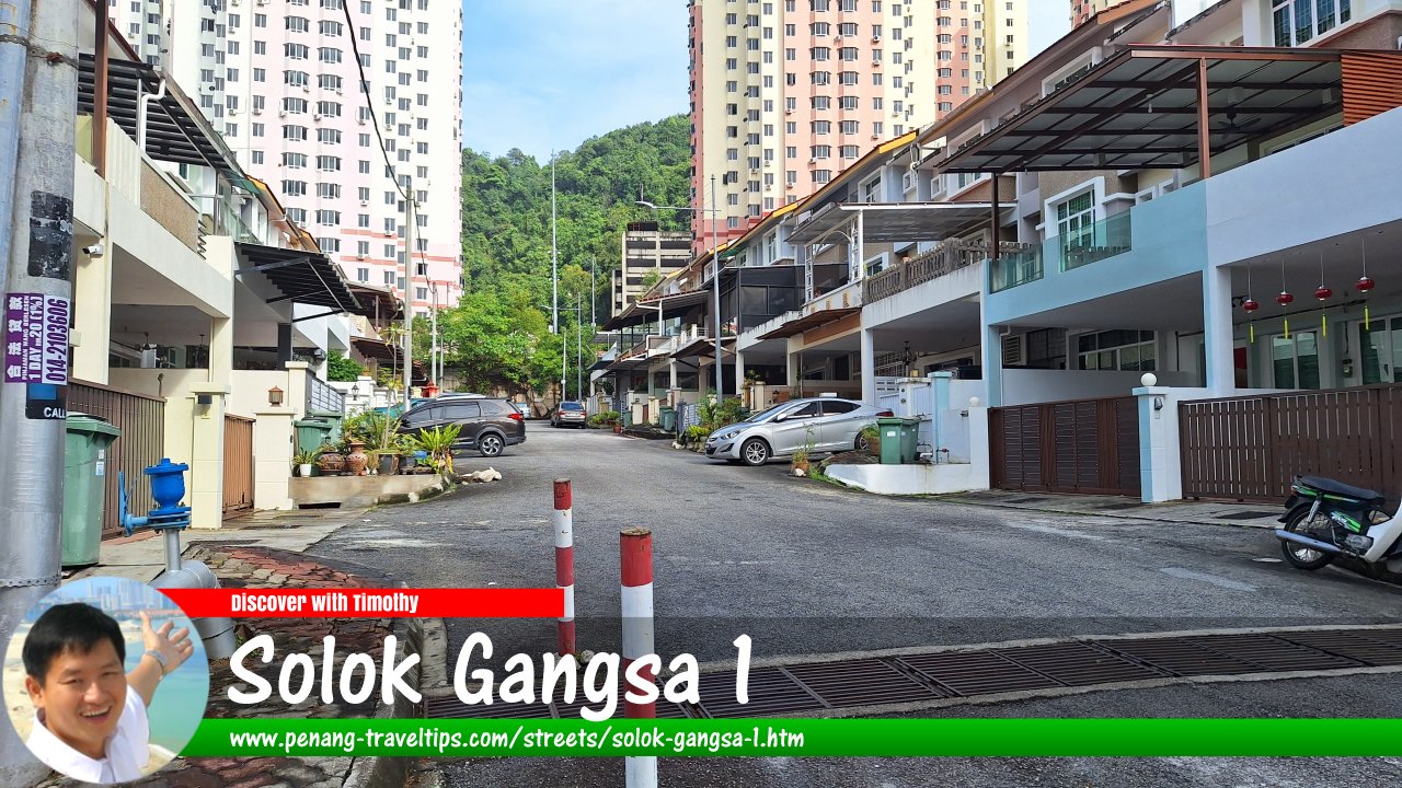 Solok Gangsa 1, Penang