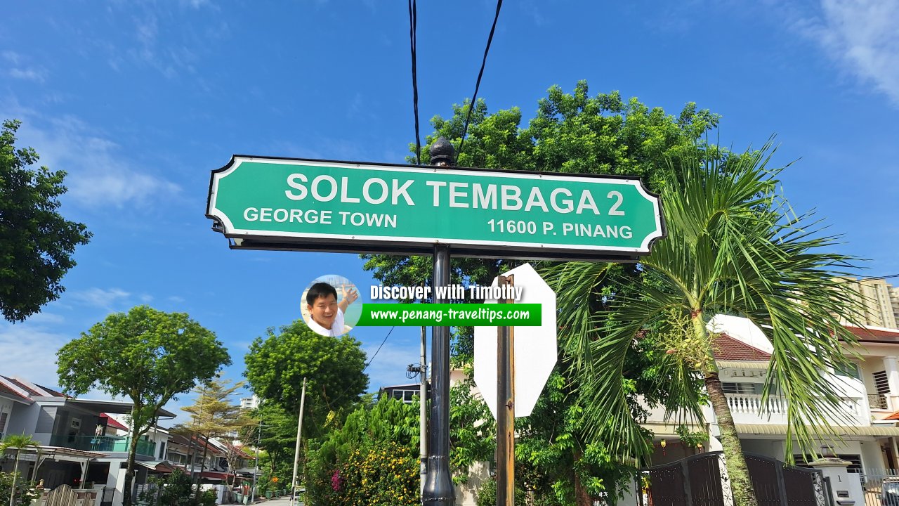 Solok Tembaga 2 roadsign