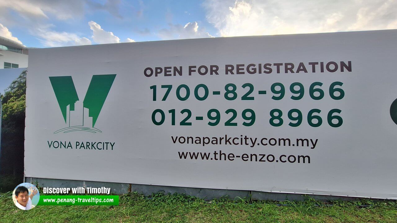 Vona Parkcity information board
