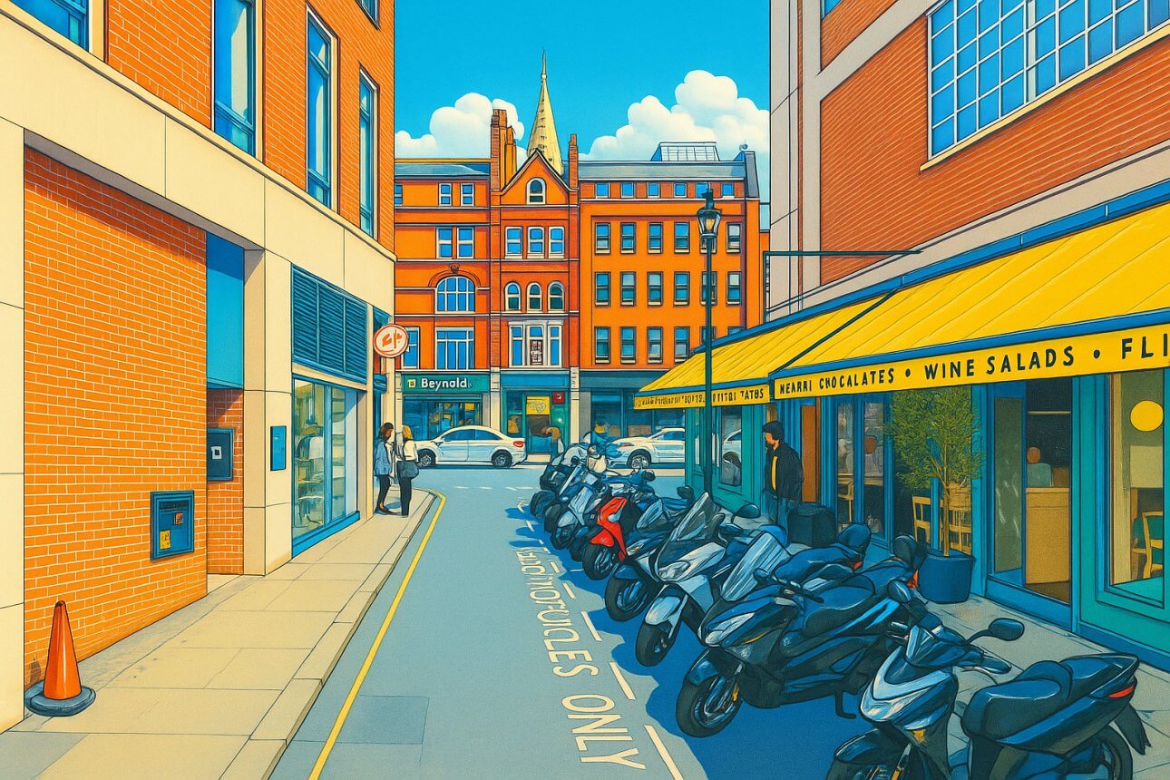 Painting of Winsley Street