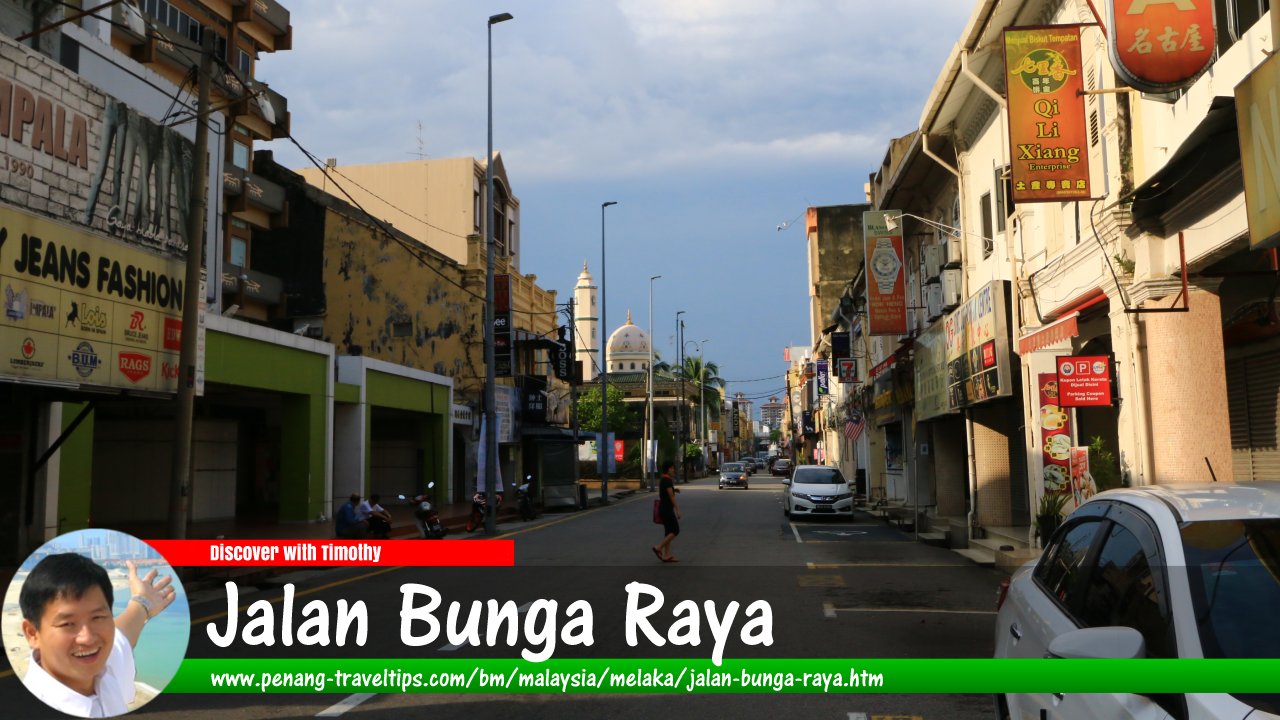 Jalan Bunga Raya, Melaka