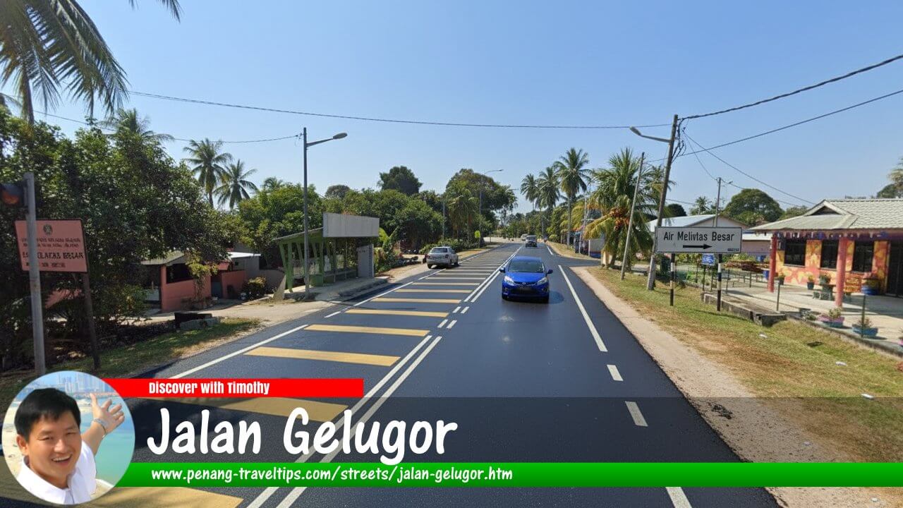 Jalan Gelugor, Tasek Gelugor