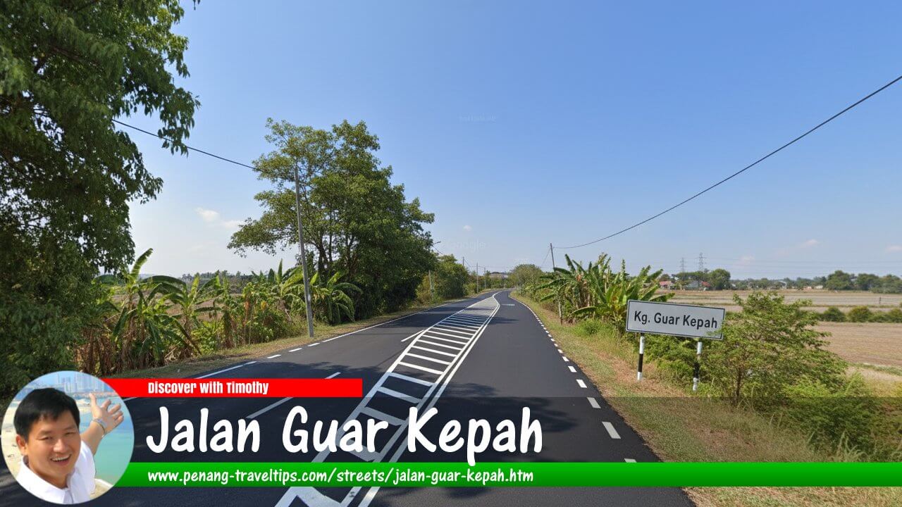 Jalan Guar Kepah, Penaga