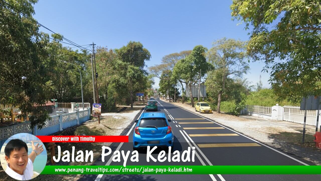 Jalan Paya Keladi, Kepala Batas