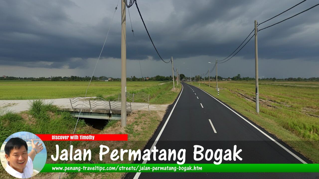 Jalan Permatang Bogak, Kepala Batas