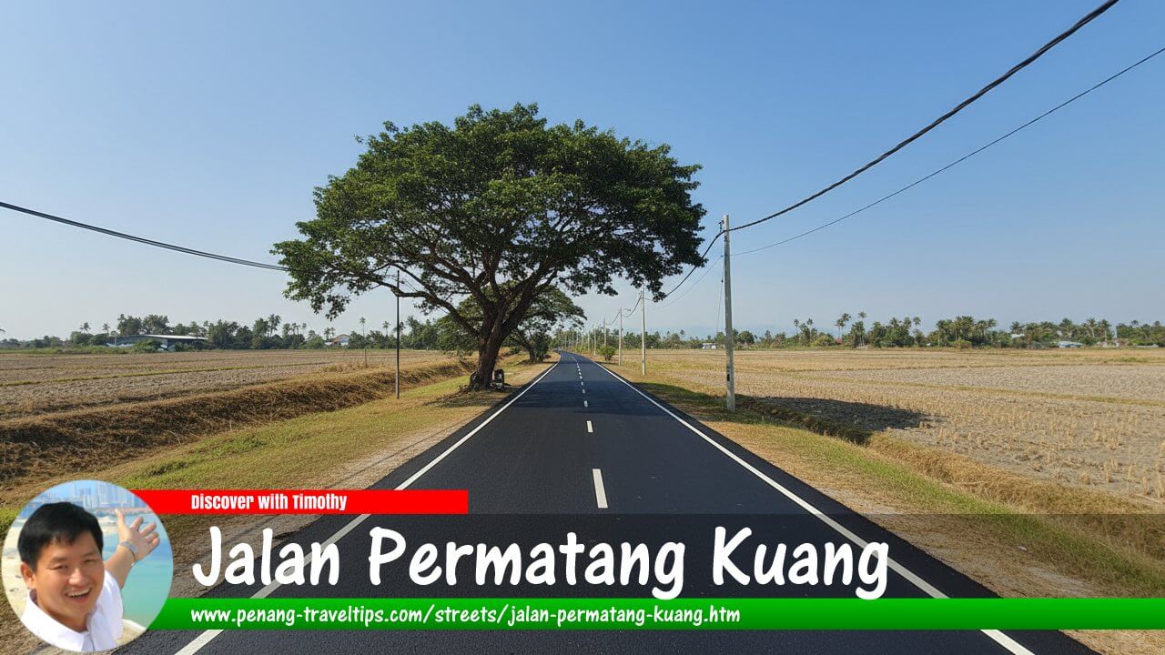 Jalan Permatang Kuang, Kepala Batas