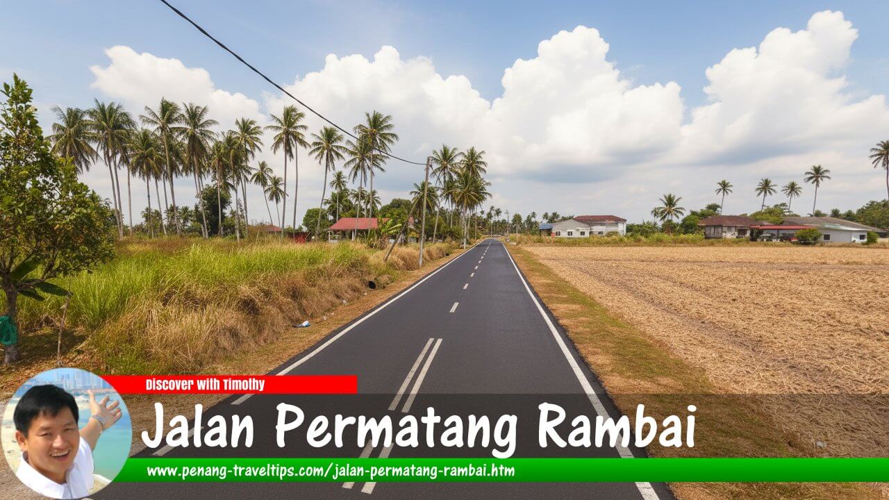 Jalan Permatang Rambai, Penaga