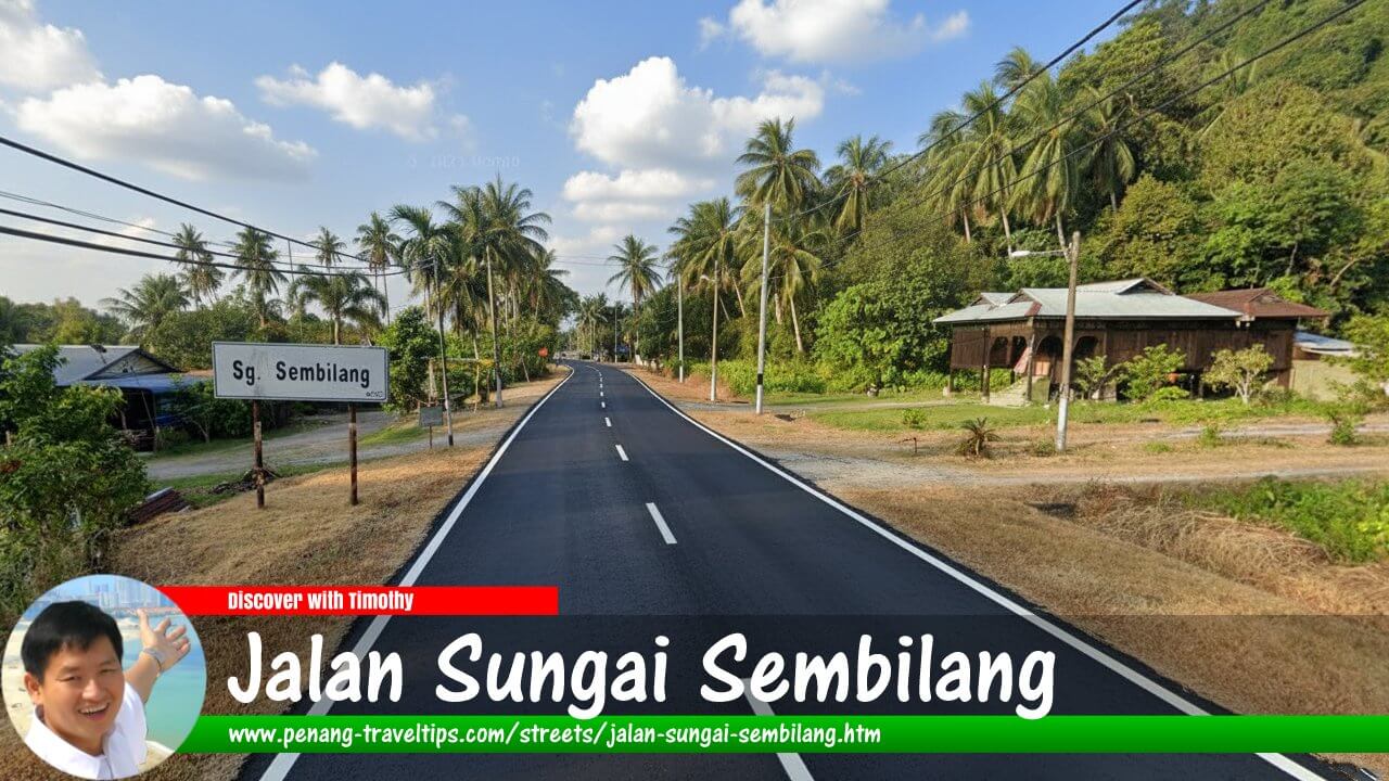 Jalan Sungai Sembilang, Juru