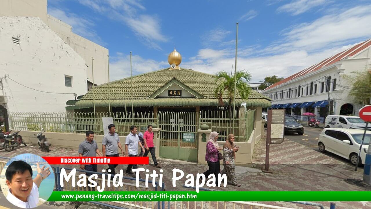 Masjid Titi Papan, George Town, Penang