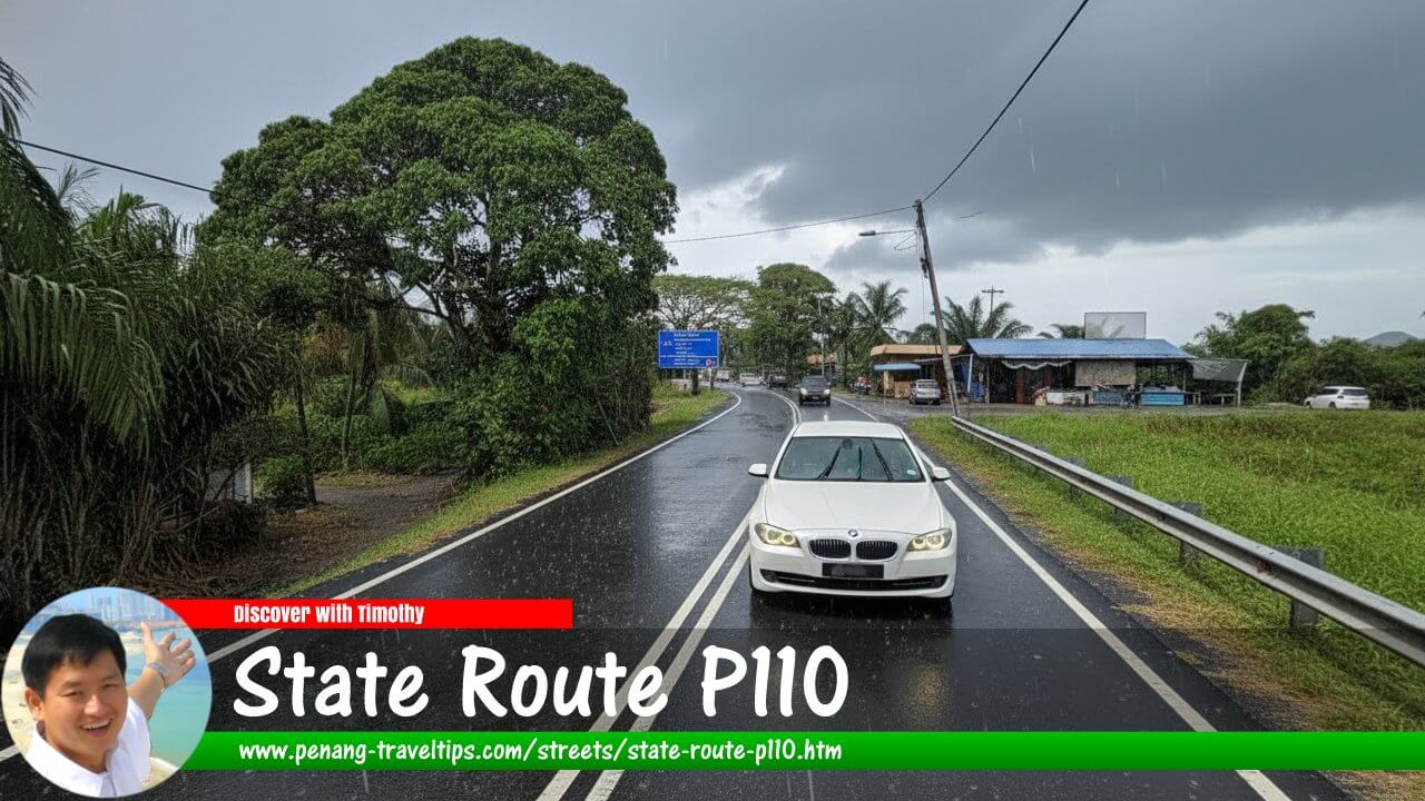 State Route P110, Seberang Perai