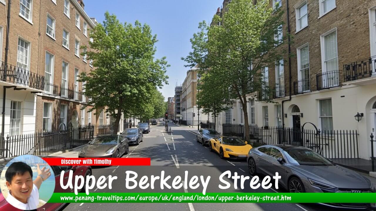 Upper Berkeley Street, London