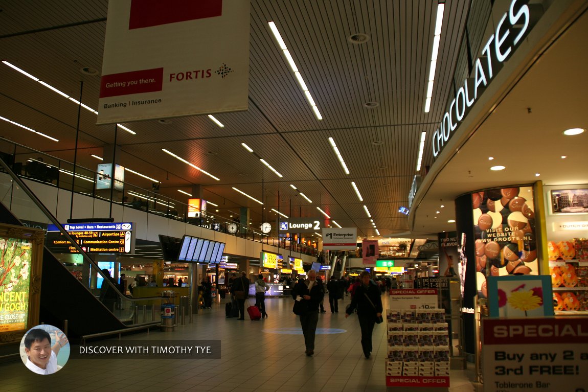 Schiphol Airport, Amsterdam, Netherlands