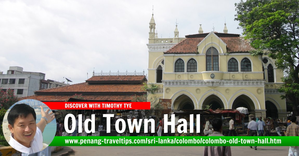 Old Town Hall, Colombo, Sri Lanka