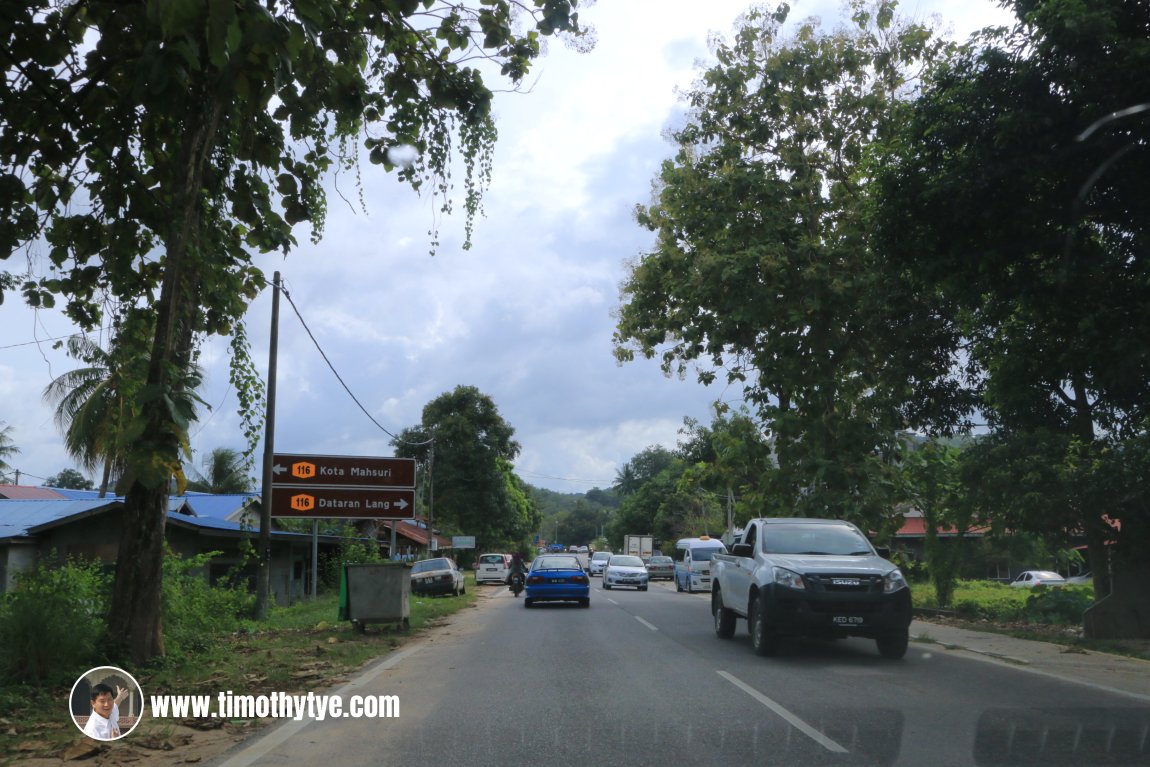 Jalan Pantai Tengah, Langkawi