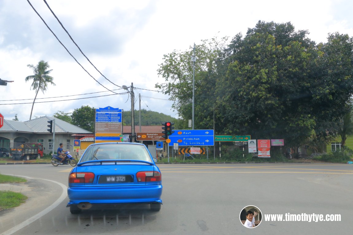 Jalan Pantai Tengah, Langkawi