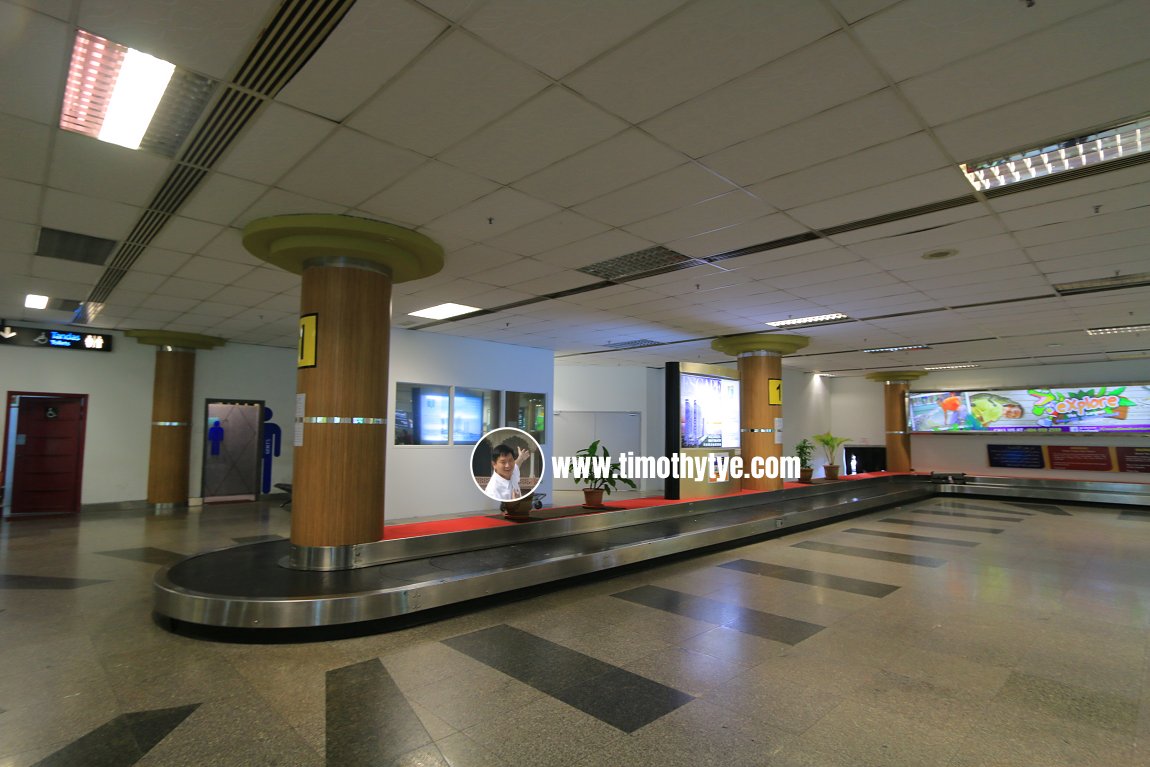 Baggage carousel at Langkawi International Airport